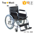 Инвалидная коляска из алюминия Topmedi с пневматическим задним колесом